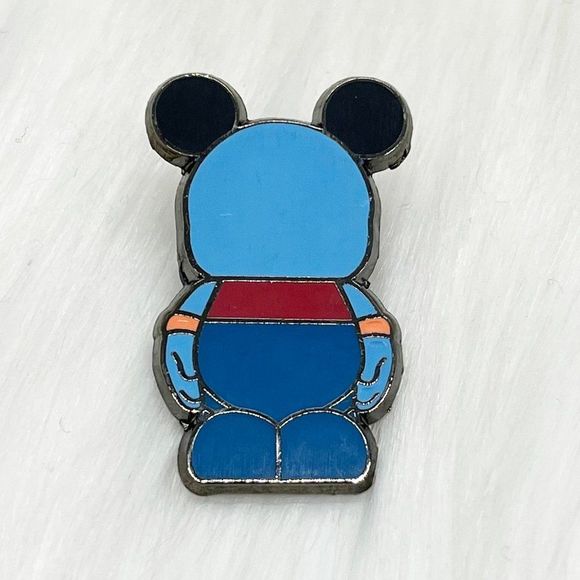 🔮 5/$25 Disney Vinylmation Jr Aladdin Genie Pin - Picture 1 of 3